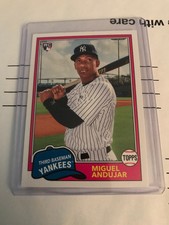 2018 Topps Archives Miguel Andujar Rookie Card