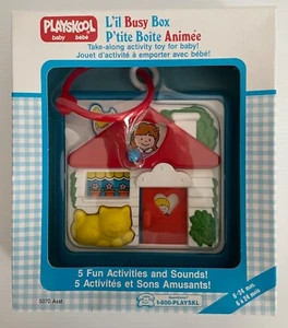 1988 HASBRO PLAYSKOOL ** L'IL BUSY BOX ** NEW IN SEALED BOX - Picture 1 of 7