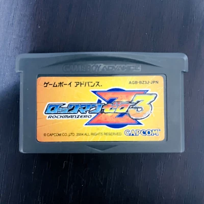 Rockman Zero 3 Nintendo Game Boy Advance Capcom 2004 AGB-BZ3J-JPN Action Retro - Image 1 of 4