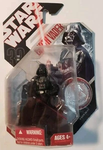 STAR WARS 30TH ANNIVERSARY DARTH VADER #16 2007 NEW Sealed NIB Silver Coin - Picture 1 of 4