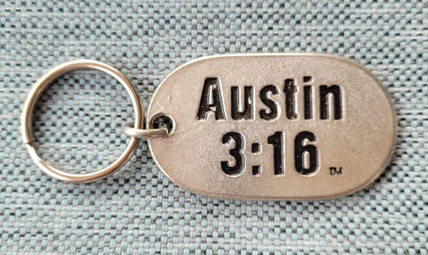 WWF Stone Cold Steve Austin 3:16 Keychain Cover