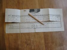 Burnell family (Durham): marriage certificate Liverpool 1841; Ann Smith Jackson