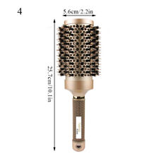 Hair Brush Nano Thermal Ceramic Ionic Round Comb Styling Hairdressing Brush