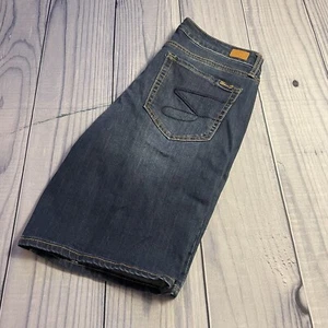 Seven7 Sunset Bermuda Jeansshorts, Größe 12, Baumwollmischung, Denim, blau, Taschen - Bild 1 von 9
