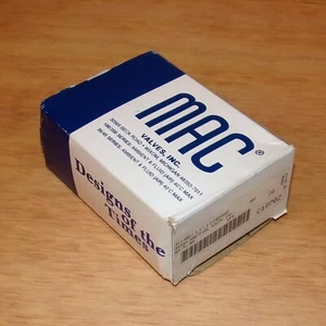 Válvulas MAC 110/120VAC 6.8W 150PSI máx. Electroválvula 614B-11-112BAAE - Imagen 1 de 5