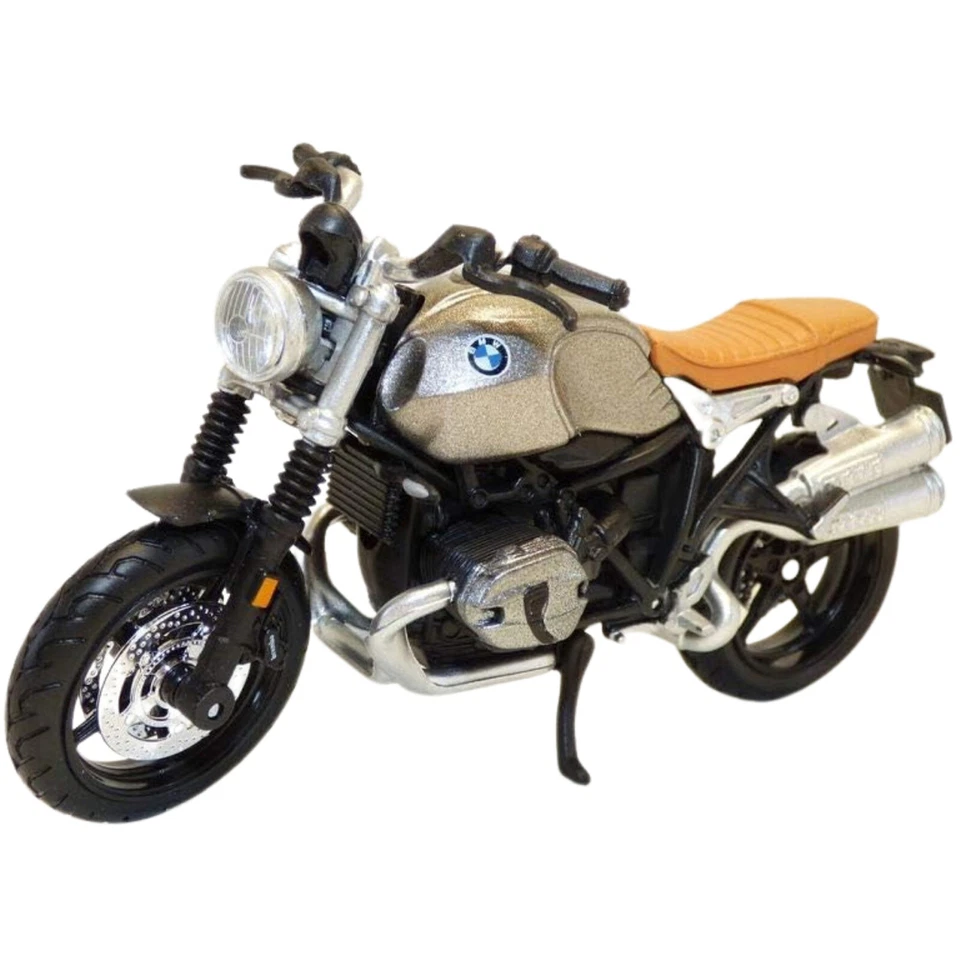 1:18 BMW R Nine T Scrambler by Maisto in Silver M34007-18853 Model Bike - Image 1 of 1