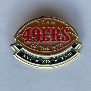 1989 UNOCAL 76 SAN FRANCISCO TEAM OF THE 80'S PIN RARE NFL SUPER BOWL XMAS GIFT