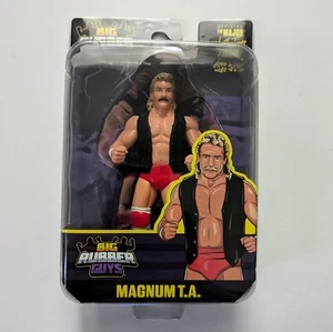 Major Bendies Big Rubber Guys Serie 6 Magnum TA MOC NWA - Imagen 1 de 2