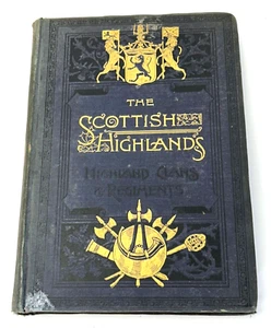Antique Scottish Highlands Clans and Regiments Book - Volume 5 - Picture 1 of 7