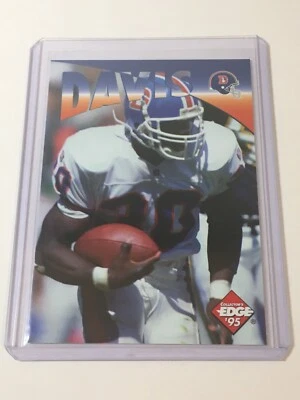 Terrell Davis 1995 Collectors Edge Instant Replay Rookie #10 Denver Broncos - Image 1 of 2
