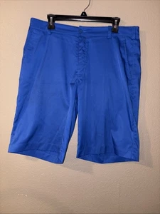 Nike Tour Performance Dri-Fit Golf Shorts - 11” Inch Inseam 33 Inch Waist Blue - Picture 1 of 2