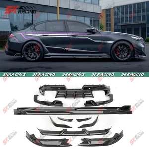 Fibra de carbono seca para BMW M5 G90 25+ labio delantero trasero faldones laterales kit de alerón - Imagen 1 de 26