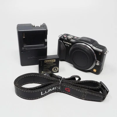 Cámara digital Panasonic LUMIX DMC-GF5 12,1 MP negra Foto 1 de 4