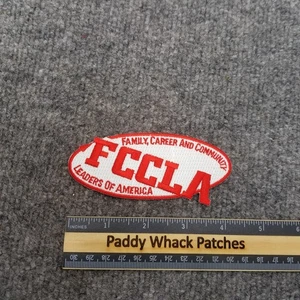 FCCLA Family Career And Community Leaders Of America Patch - Picture 1 of 2