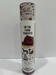 Dixie Belle Belles and Whistles ON THE FARM Transfer für Möbel Leinwand Dekor  - Bild 1 von 4