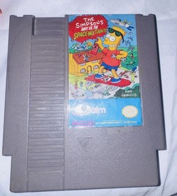 The Simpsons: Bart vs. the Space Mutants (Nintendo NES, 1991) Cart Only Tested
