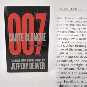 Carte Blanche by William Jefferies (2011, Large Print + Ex-Library) - Picture 1 of 11