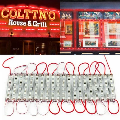 超亮IP65防水5054 SMD 6 LED模块灯标志灯直流12V — 第 1/4 张图片