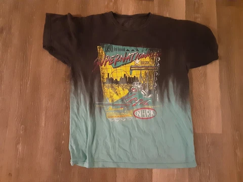 1990 racing shirt NHRA supernationals vintage Cover