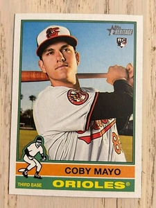 2025 Topps Heritage Coby Mayo RC #340 QTY AVAIL - Picture 1 of 1