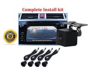 Reverse Camera Kit with Parking Sensors to suit Subaru Liberty 2015 to 2018 - Picture 1 of 6