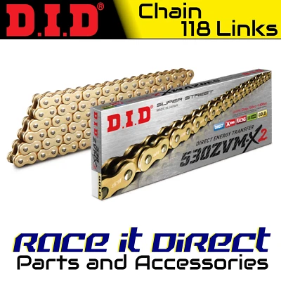 DID Chain for Suzuki GSF1250 S Bandit ABS 2007-2016 Gold ZVM-X2 - Image 1 of 4
