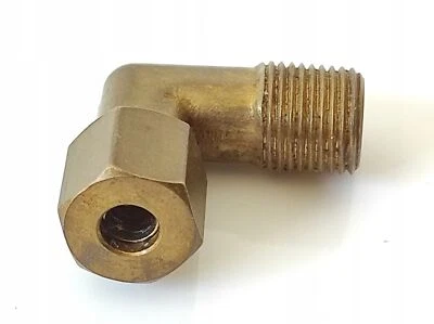 Genouillère en laiton 1/8-4.0 - Photo 1/4