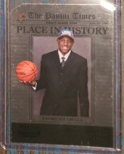 2010 Playoff Contenders Place in History Black DiCut /49 Andre Iguodala Ebay 1/1