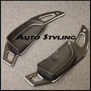 Black Paddle Shift Gear Extensions Shifters For Mercedes c-Class W205 2014-18 C - Bild 1 von 4