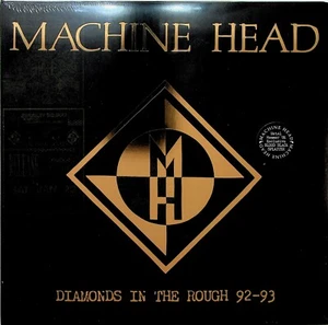 MACHINE HEAD- Diamonds In The Rough 92-93 Blood Black Splatter Vinyl 2-LP NEW** - Picture 1 of 3