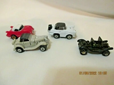 Vintage MICRO MACHINES 3 Coupes 1 Sedan Galoob 1990s Toys lot of 4 - Image 1 of 4