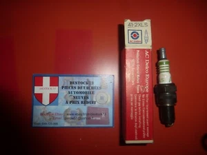 Spark Plug AC Delco 41-2 Xls New Old Stock Garage Idem Peugeot OEM 5961.29 - Picture 1 of 1