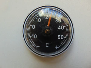 Round Stick On Thermometer for Car and Home - Picture 1 of 2