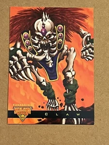 1995 Fleer Ultra Skeleton Warriors - Glow In the Dark Luma Bone - CLAW #5 OF 5 - Picture 1 of 2
