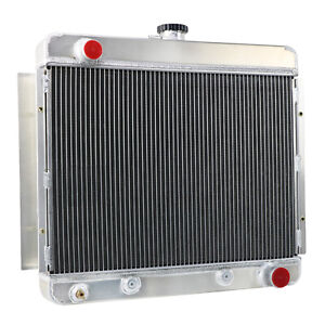 For 1962-1967 66 Chevrolet Chevy II BASE NOVA 2.5 3.2 4.1 4.6 5.3 Radiator 3 Row