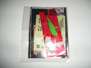 ORIGINAL VINTAGE TRANSFORMERS G1 VENOM AX GUN INSTRUCTION UNUSED STICKER SEALED - Picture 1 of 4