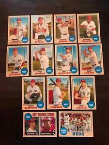 Juego de (13) equipo base Topps Heritage Cincinnati Reds 2017 - Imagen 1 de 1