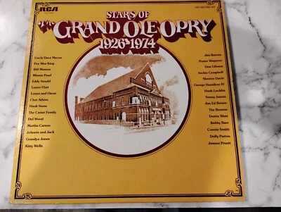 Stars of the Grand Ole Opry 1926-1974 RCA CPL2-0466 (Double Album) - Image 1 of 4