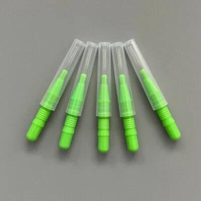 1000Pcs Interdental Brush Floss Sticks Tooth Floss Head Toothpick Cleaning - Image 1 of 4