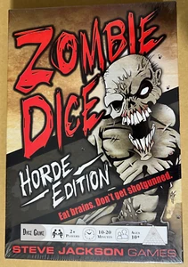 Zombie Dice Horde Edition - Brand New & Sealed Steve Jackson Games Ages 10+ - Picture 1 of 1