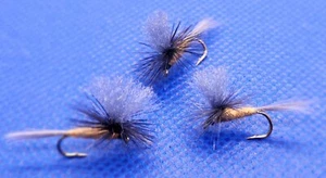 Hendrickson Fallschirm Trockenfliege, leichte Hendrickson Trockenfliege, Hendricksonfliege - Bild 1 von 4
