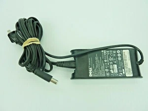 Genuine OEM DELL DA65NS0-00 ADP-65JB 0CF745 PA-12 Family LAPTOP Power Adapter - Picture 1 of 4