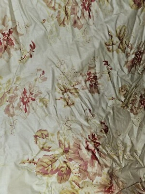 Gorgeous Vintage RALPH LAUREN Floral Upholstery Home Dec Fabric 52" Lx 36" W - Image 1 of 4
