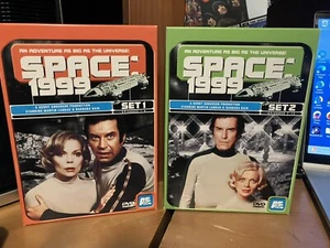 Space : 1999 Sets 1 & 2 (4DVDs 2000) Mint! Martin Landau, Barbara Bain - Picture 1 of 4