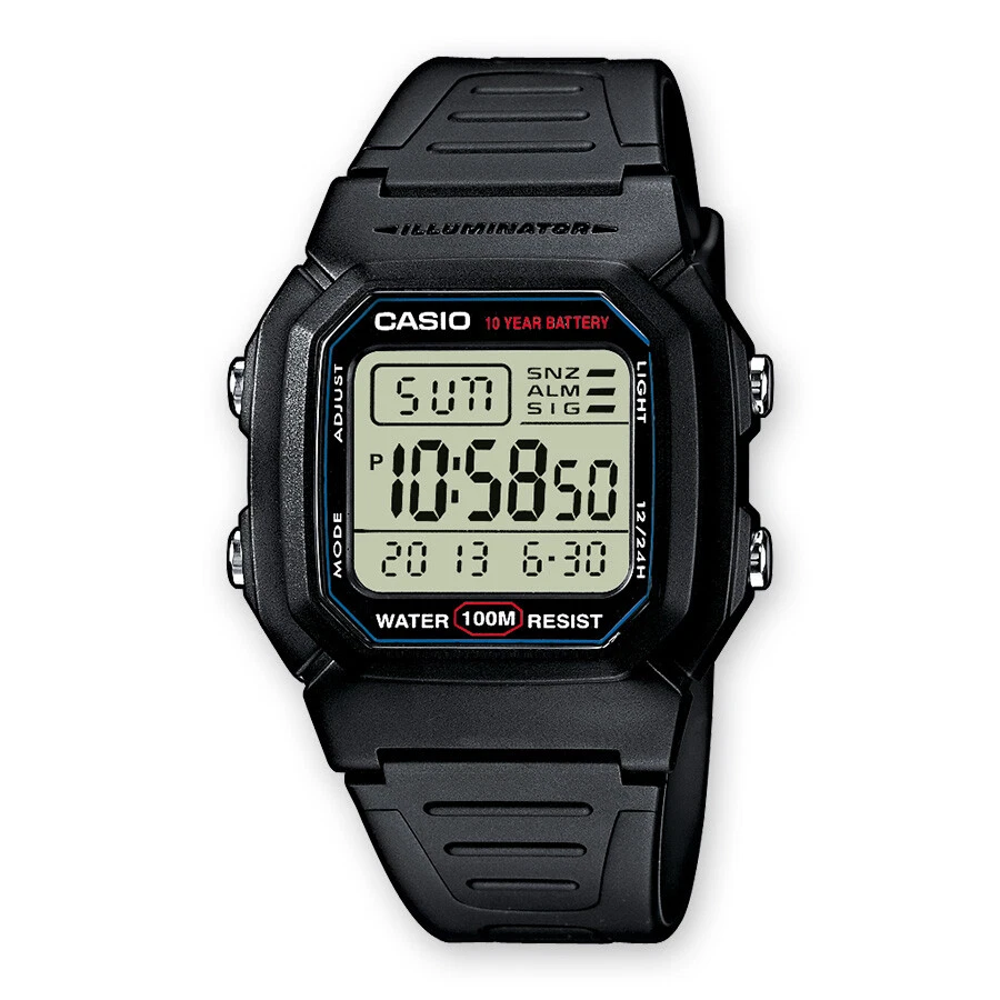 Orologi da polso Uomo Casio W-800h-1avef