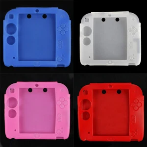 Niños Silicona Nintendo 2DS Suave Juegos Controlador Gel Goma Estuche Cubierta Recubrimiento Regalo - Imagen 1 de 31