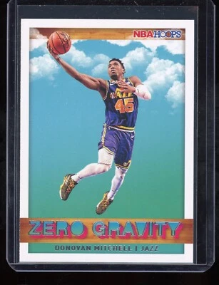 DONOVAN MITCHELL 2019-20 Panini NBA Hoops Zero Gravity #8 Utah Jazz - Image 1 of 2