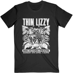 Thin Lizzy Jailbreak Flyer Black T-Shirt NEW OFFICIAL - Picture 1 of 1