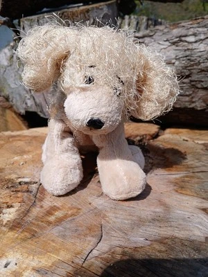 Golden retriever Ganz webkin's 8"  plush stuffed dog puppy HA352G - Image 1 of 4