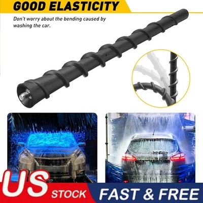 Antena de 7" para Dodge Journey Avenger Jeep Cherokee 2010-2017 espiral de goma Foto 1 de 4